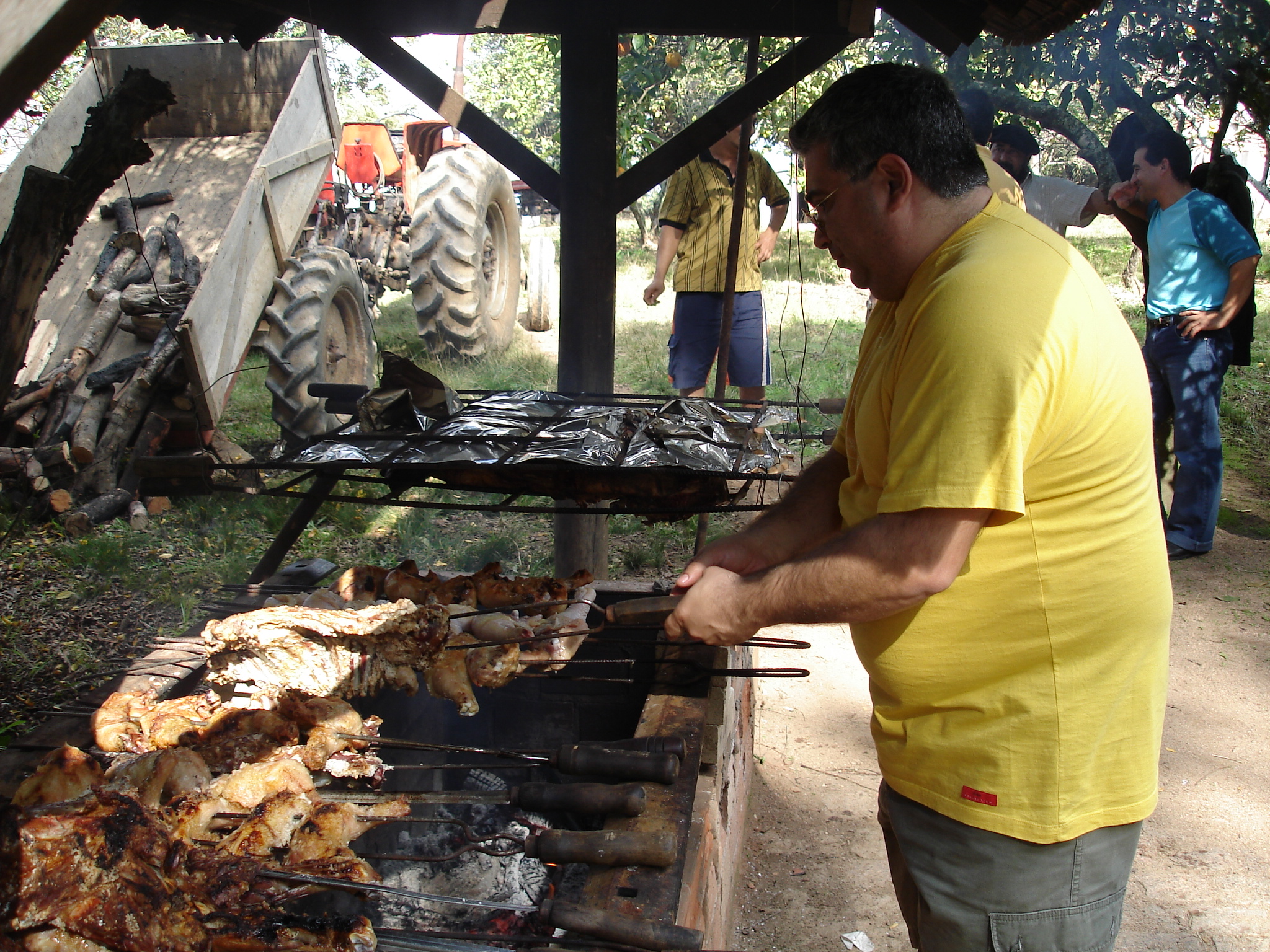 Churrasco no Fogo de Chão | Mei do Mato Chalés