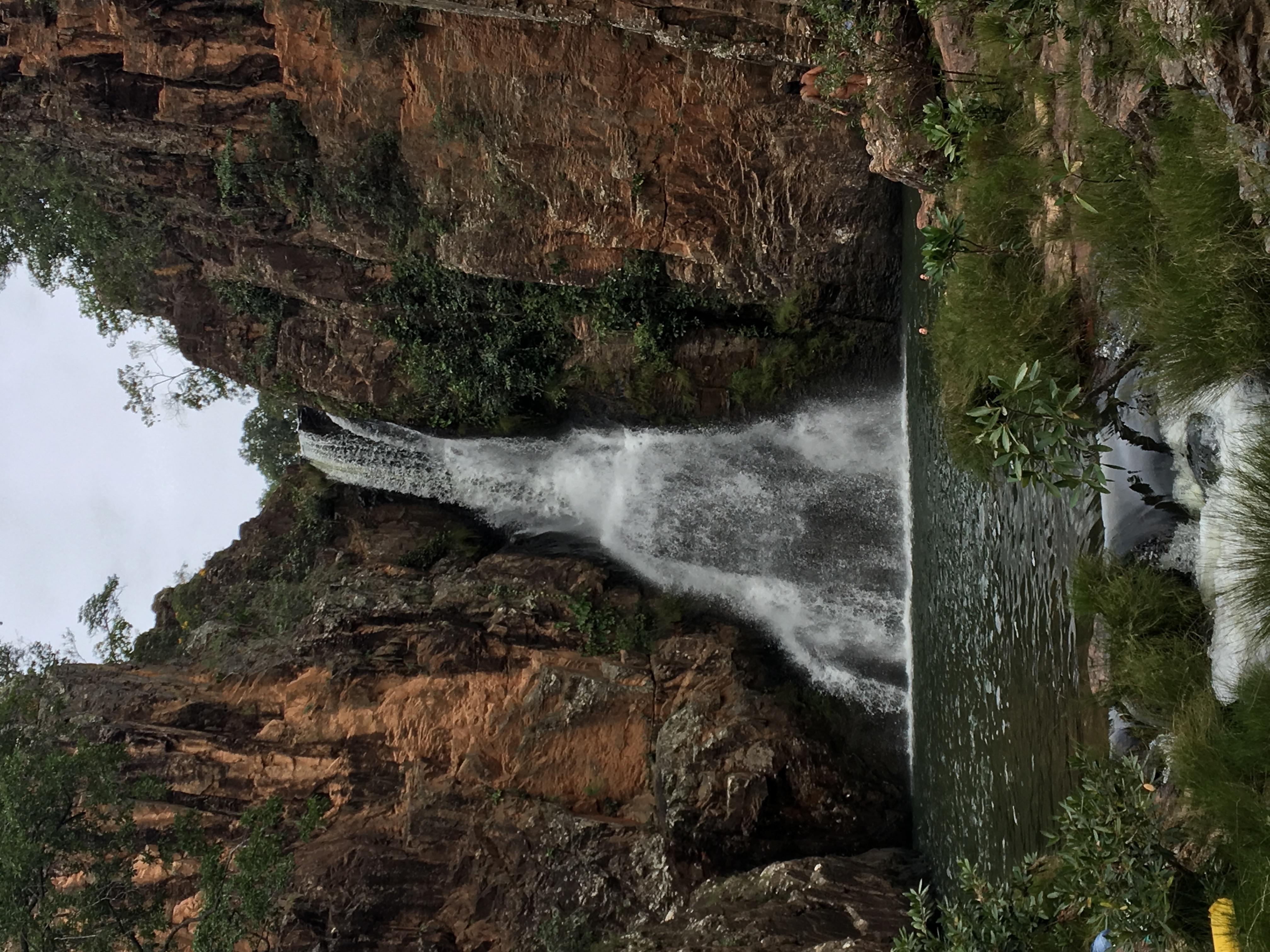 Cachoeira da Caverna na Serra do Cipó