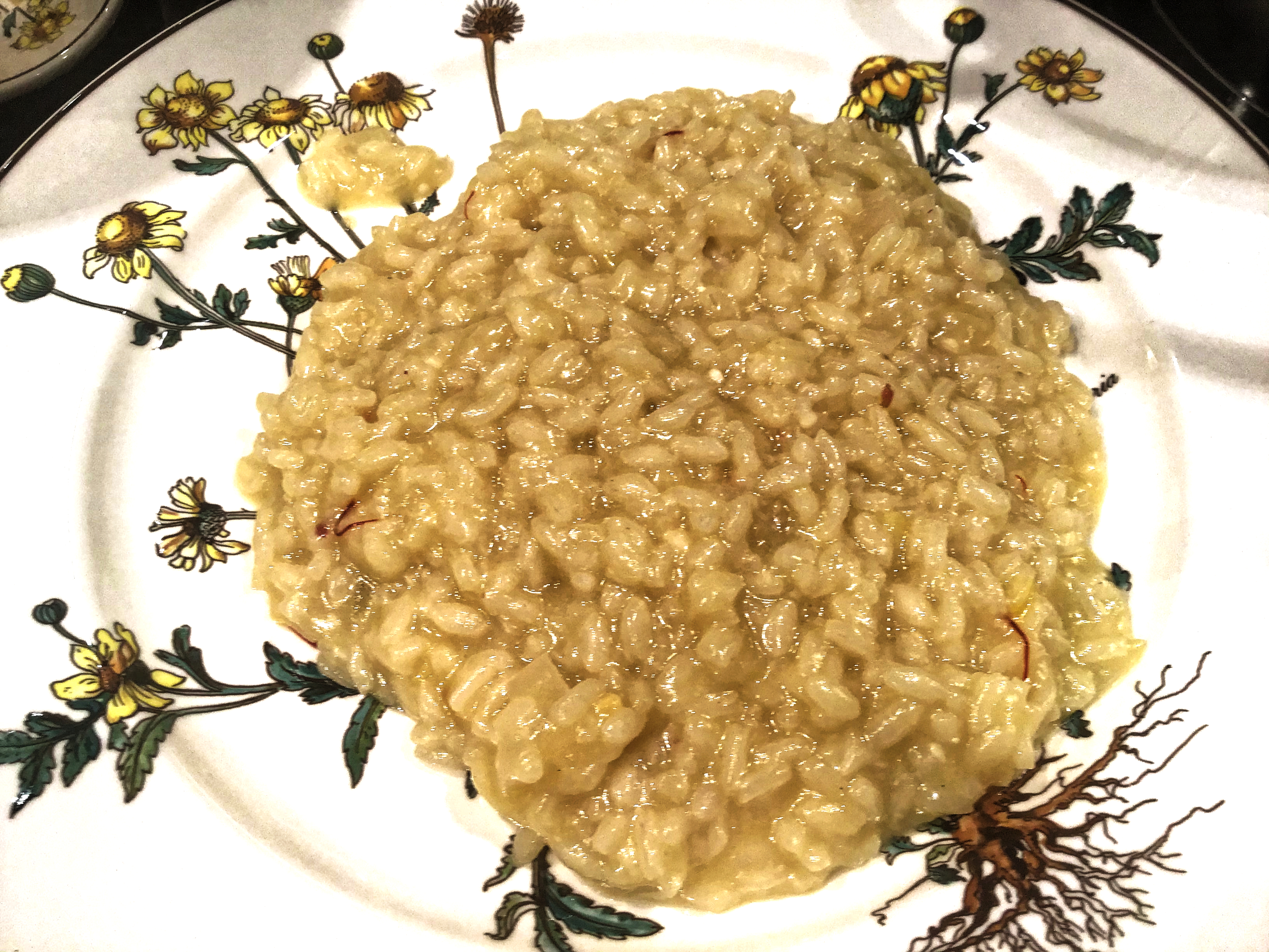 Risoto autoral servido em bistrô da Serra do Cipó